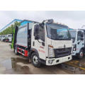 HOWO 6cbm waste garbage compactor truck